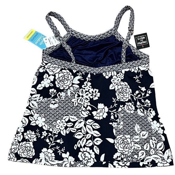 Swim Solutions Tankini Underwire Swim Top - Picture 5 of 7